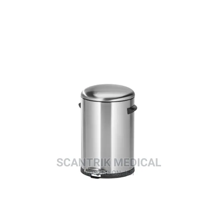 12 Litre Stainless Steel Pedal Bin