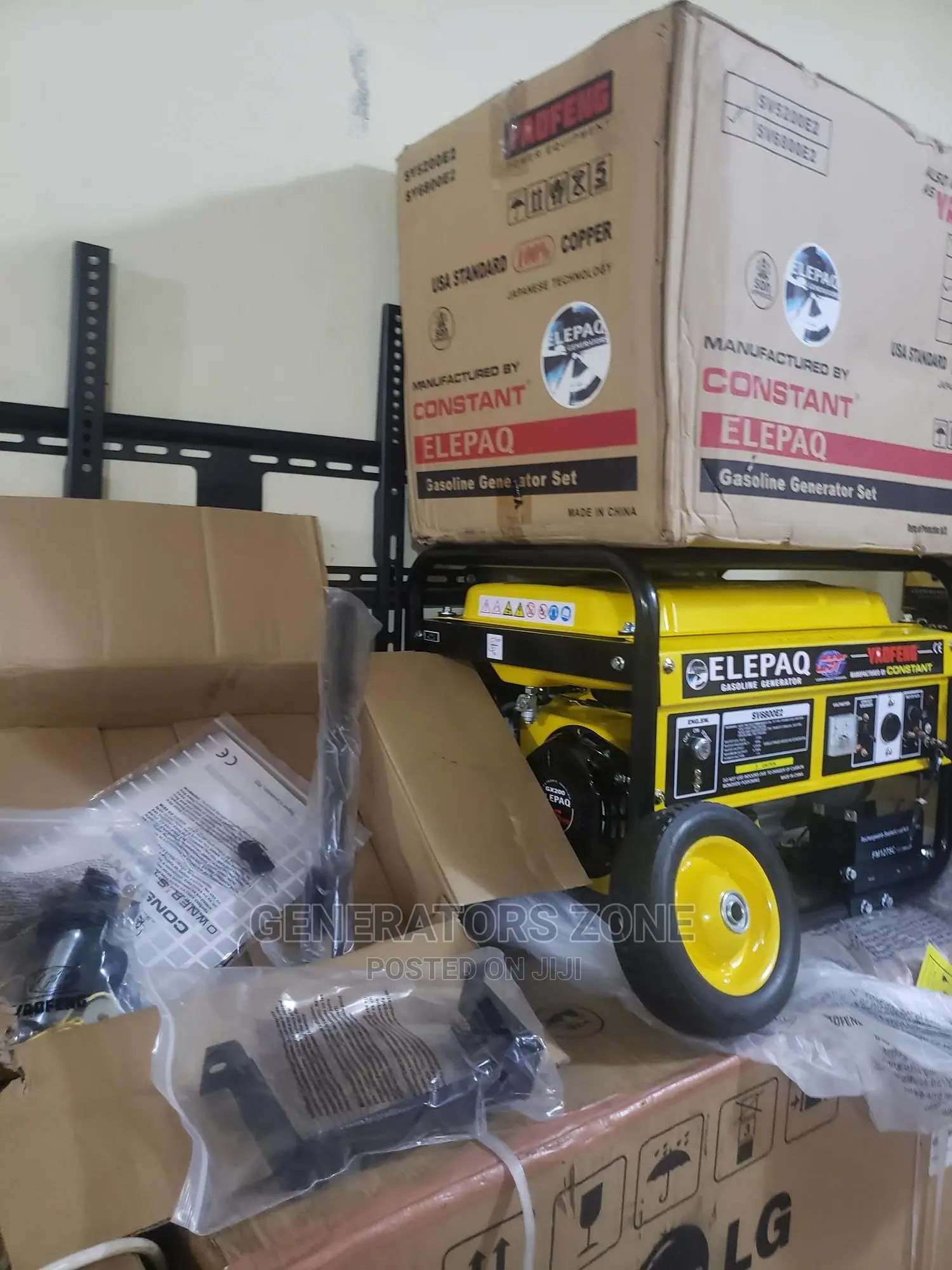 Elepaq Constant Sv6800e2 Automatic Generator 4.5KVA