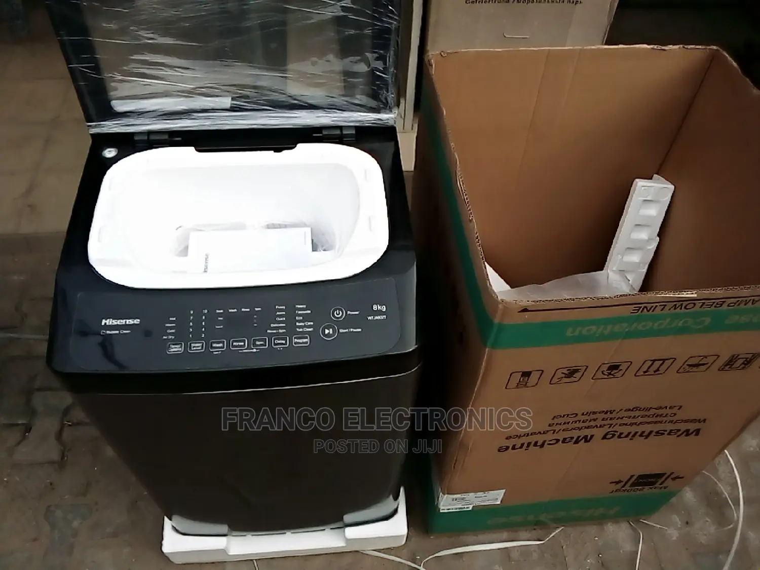 Hisense 8kg Automatic Washing and Spinning Washing Machine