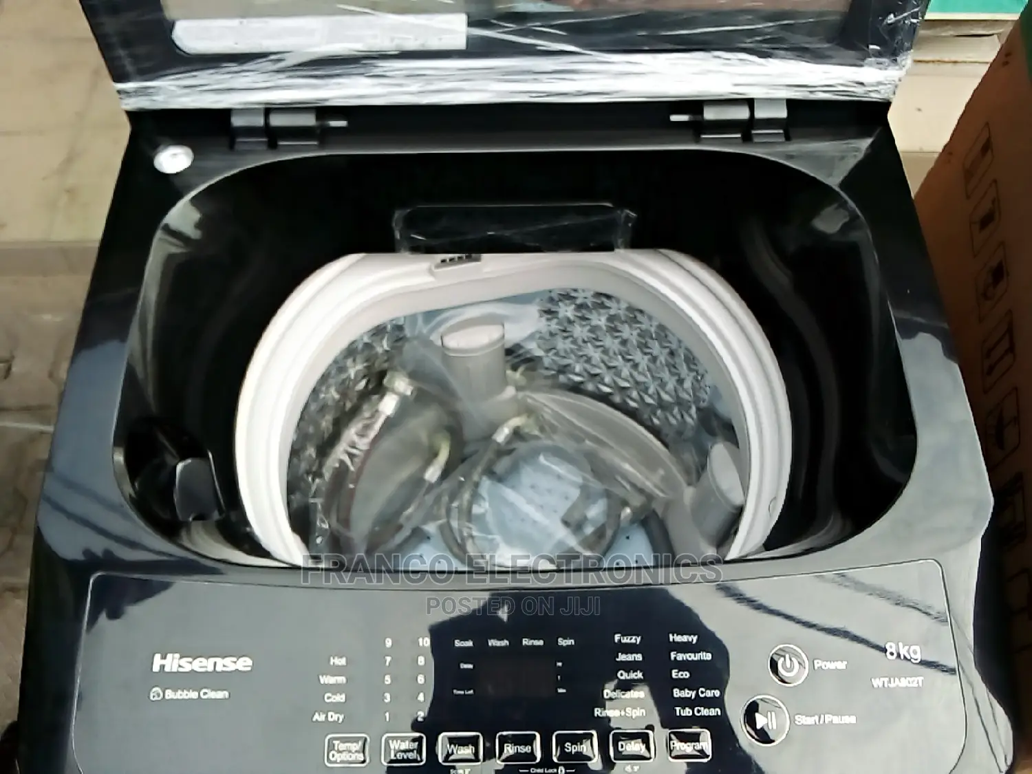 Hisense 8kg Automatic Washing and Spinning Washing Machine