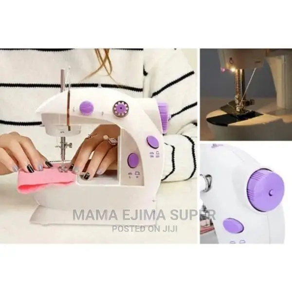 Mini Sewing Machine With Foot Pedal - Electric Battery