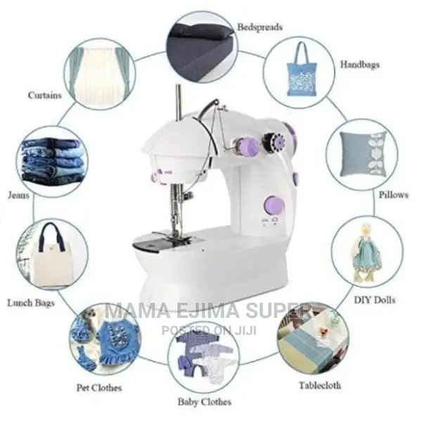 Mini Sewing Machine With Foot Pedal - Electric Battery
