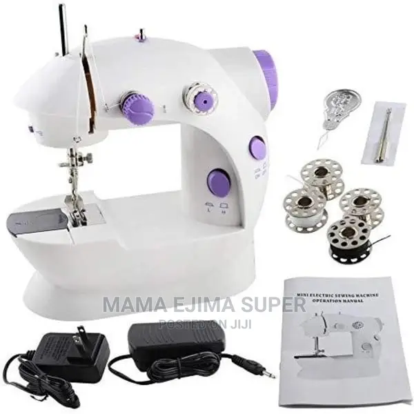 Mini Sewing Machine With Foot Pedal - Electric Battery