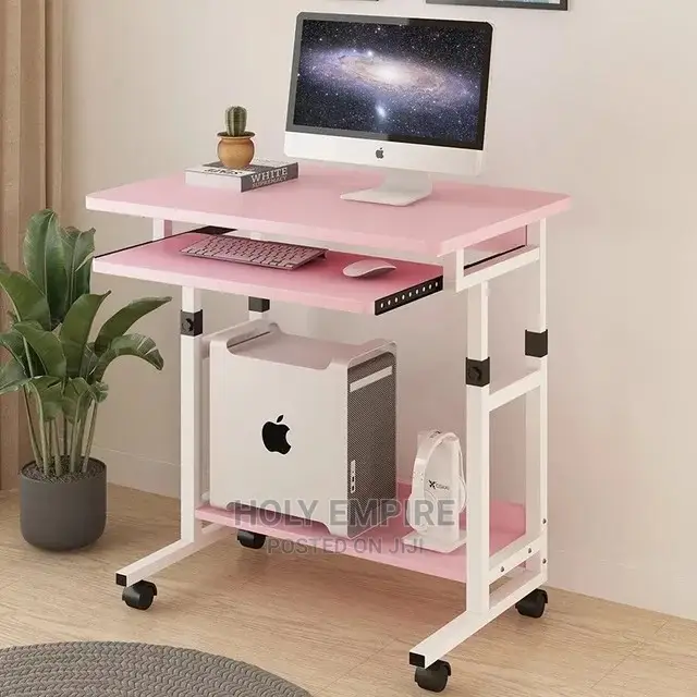 Laptop Desk Desktop Computer Table With Keyboard Tray Desk