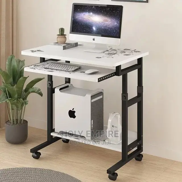 Laptop Desk Desktop Computer Table With Keyboard Tray Desk