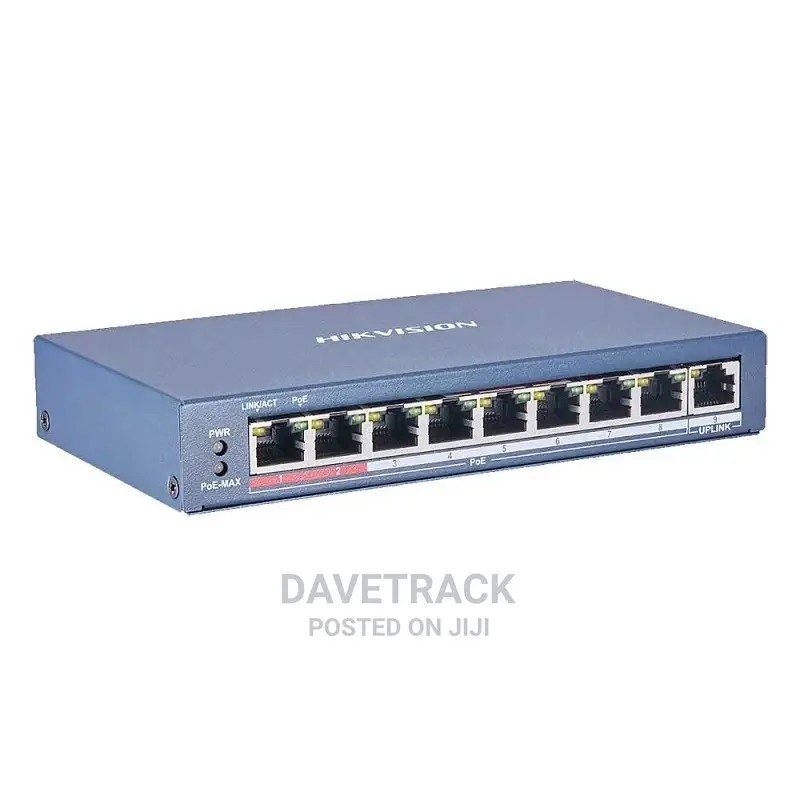 Hikvision 8port Poe Switch