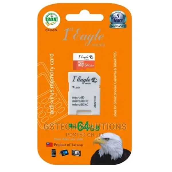 Memory Card for Phones Cameras, All Gadgets-5 Years Warranty