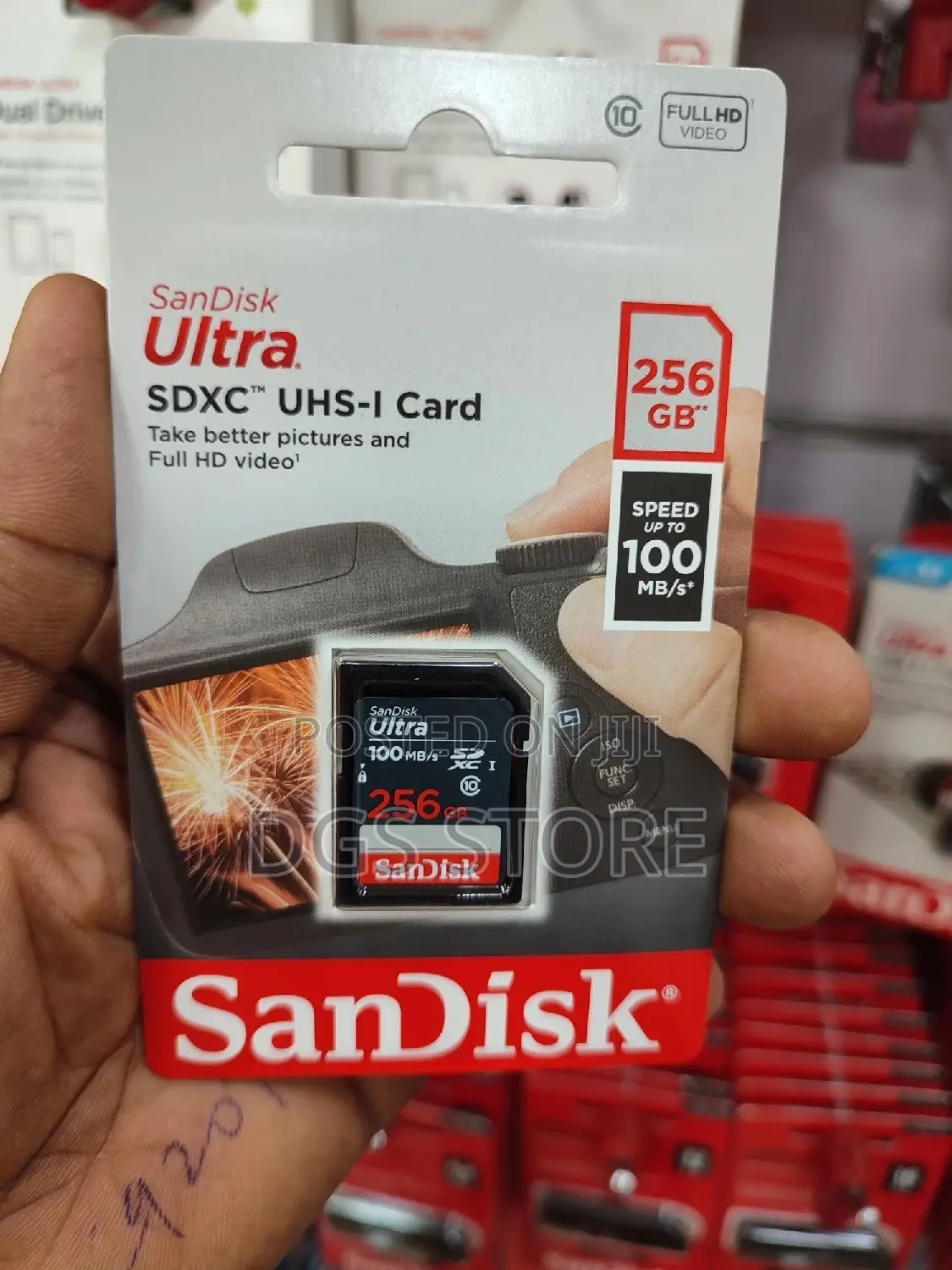 Sandisk Ultra SDXC Uhs -1 Memory Card Sd 256gb