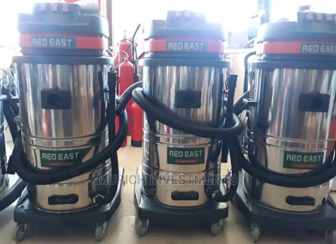 80L Industrial Vacuum Cleaner Red East