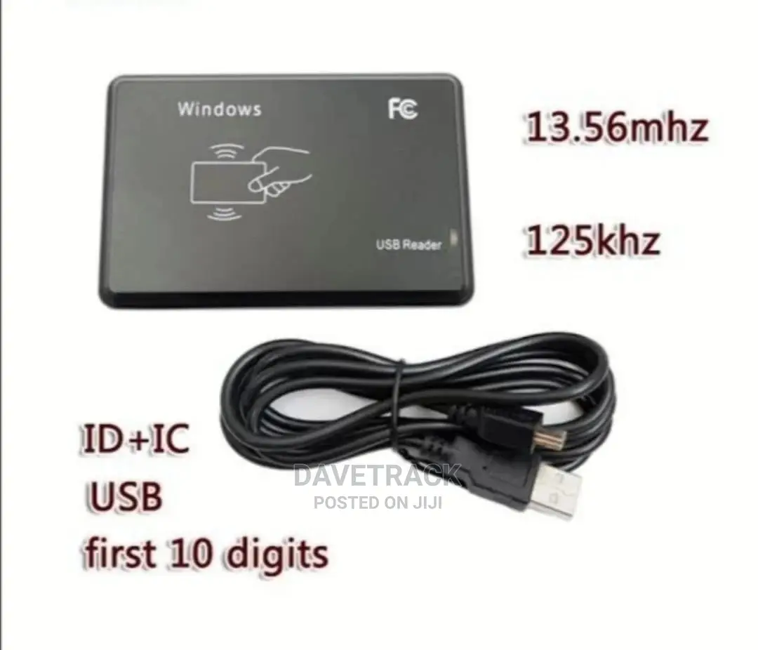 Windows USB 125khhz Rfid Proximity Card Reader for EM Chips