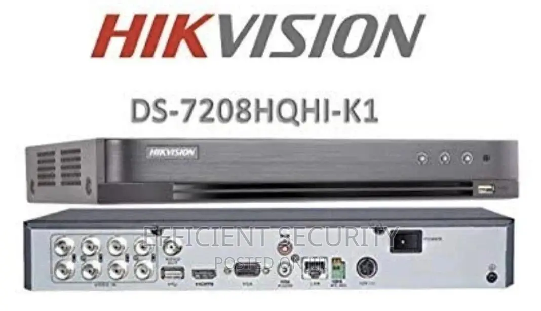 Hikvision Dvr Turbo - 4mp - Ds-7208hqhi-Ki - 8 Channels