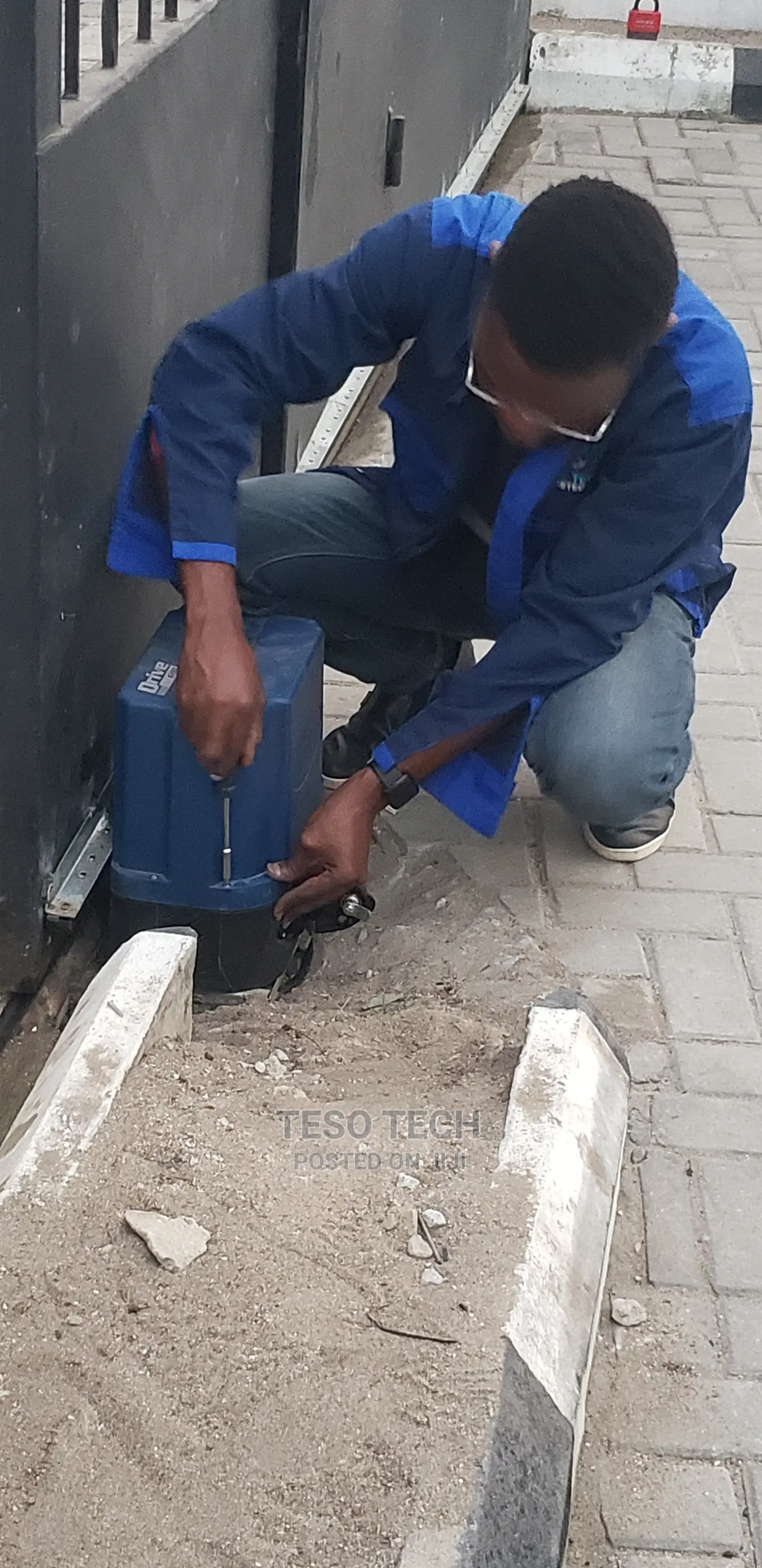 Teso Tech Sliding Gate In Lagos