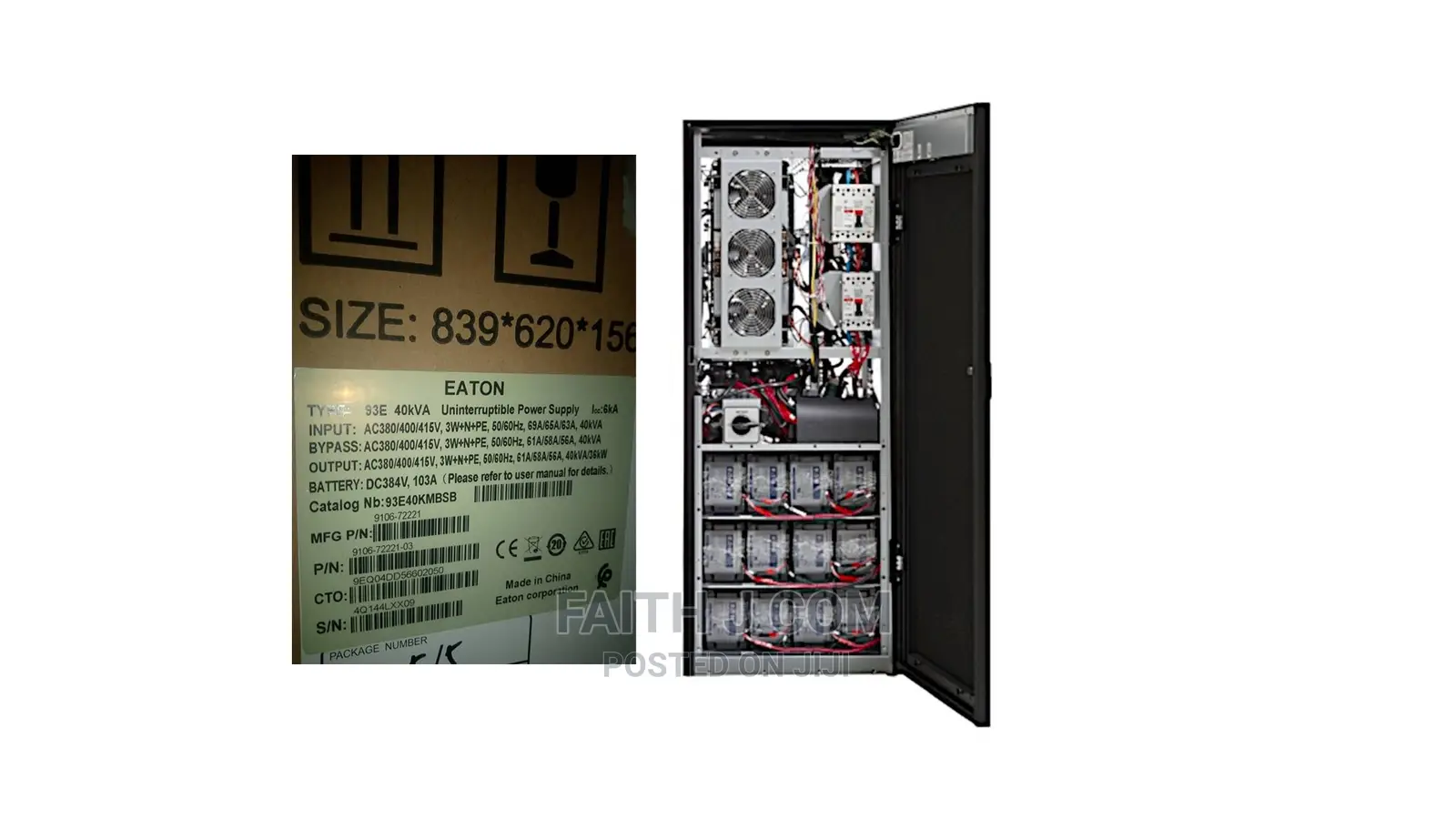 9eg04gg03001003 Eaton 93E 40kva UPS