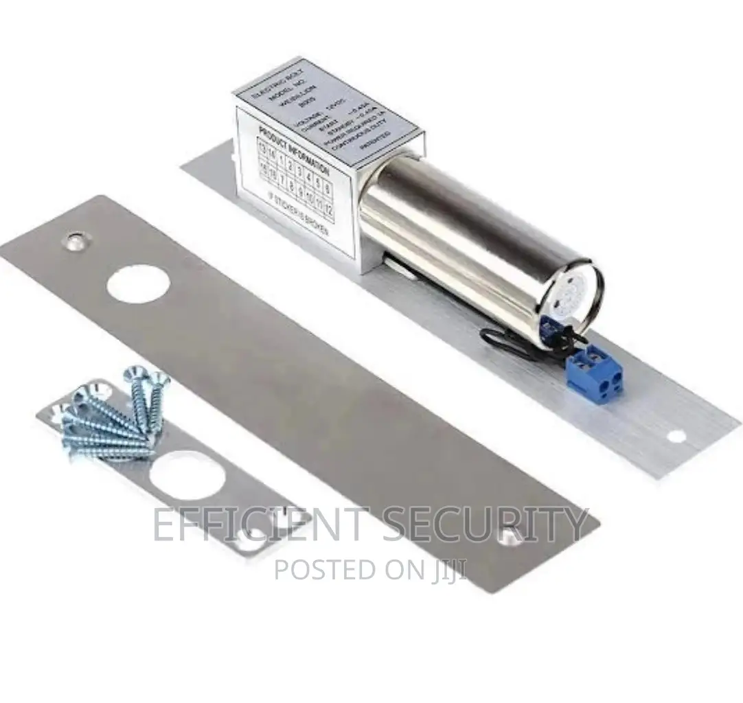 Electric Drop Bolt Door Lock DC 12V Magnetic Induction Auto