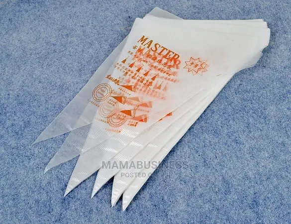 100pcs Disposable Pastry Piping Decorating Bags