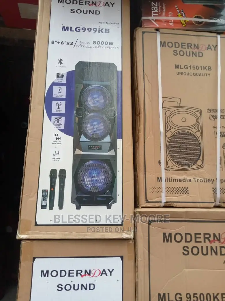 Modernday Multifunctioal Sound Speaker,Mlg 999,800w.