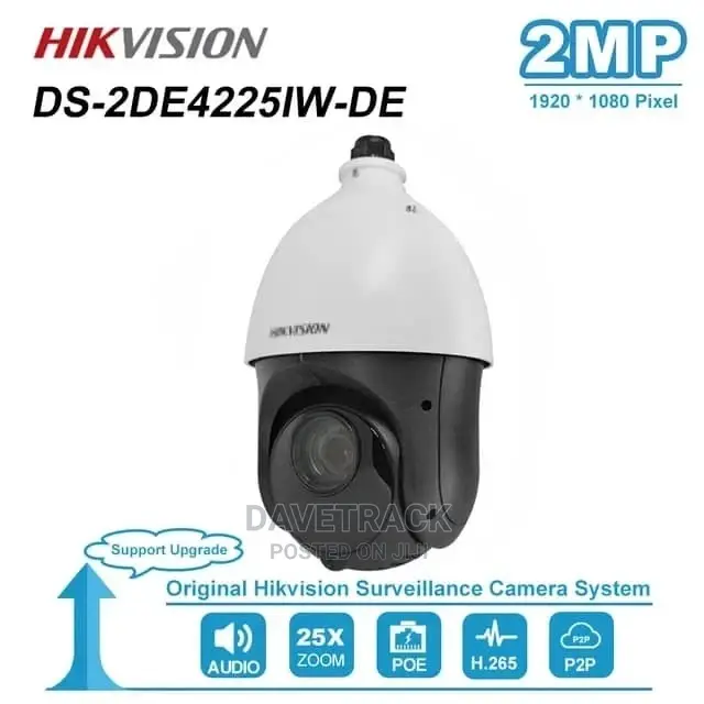Hikvision 2mp X25 IP Ptz IR Speed Dome Poe IP Ptz Camera