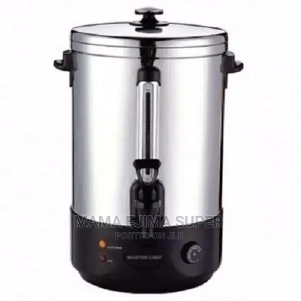 Electric Kettle and Tea Urn With Two Stainless Cups 15l