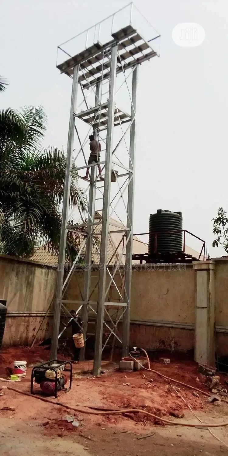 Overhead Tank With White Paint Classic