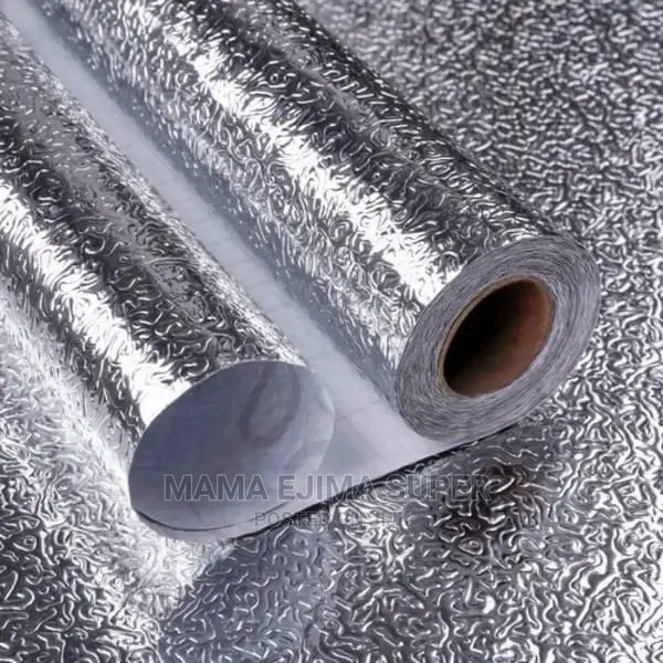 Self Adhesive Oil Proof Sticker Silver