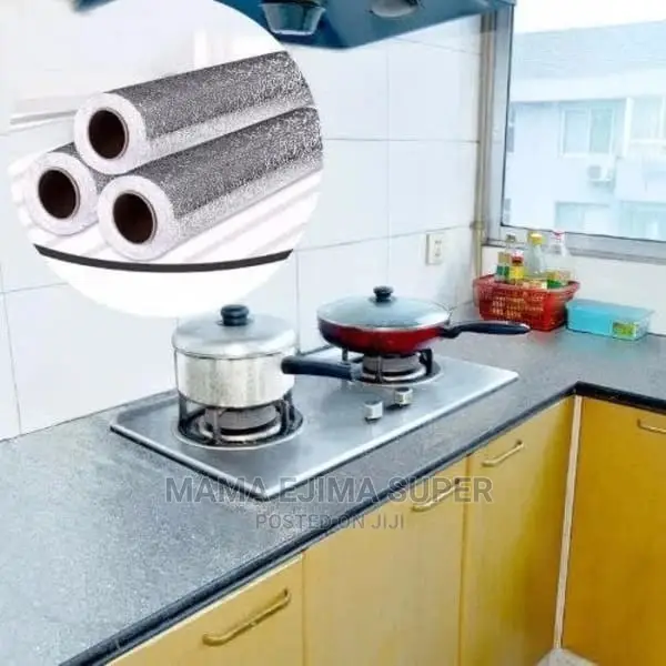 Self Adhesive Oil Proof Sticker Silver