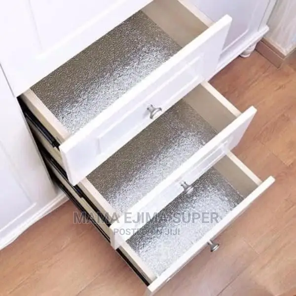 Self Adhesive Oil Proof Sticker Silver