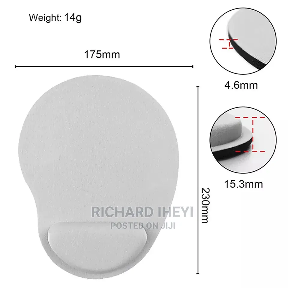 Comfortable Gaming Mouse Pad EVA Wristband