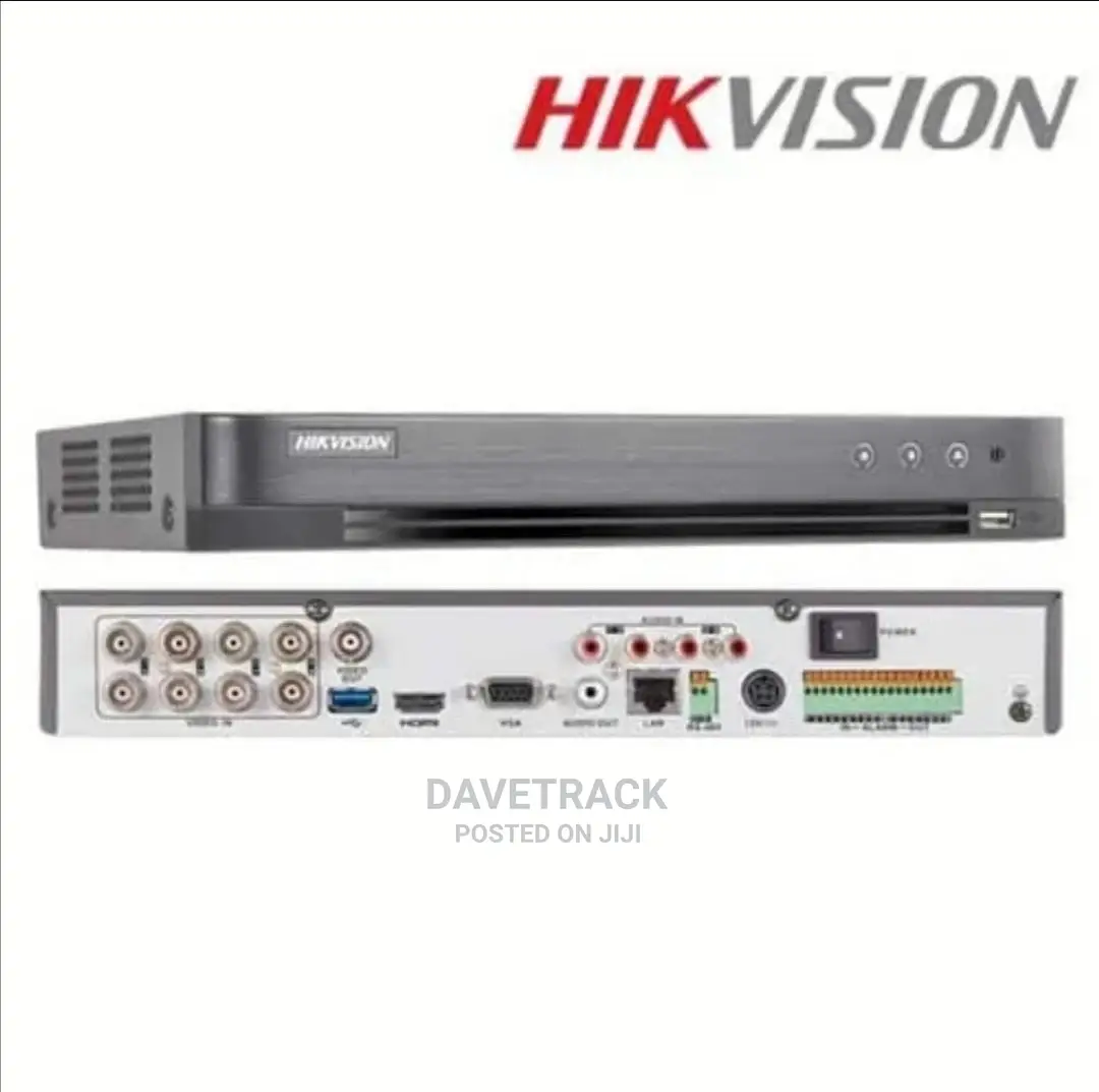 Hikvision 8channels DVR Upto 4mp (Ds-7208hqhi-)