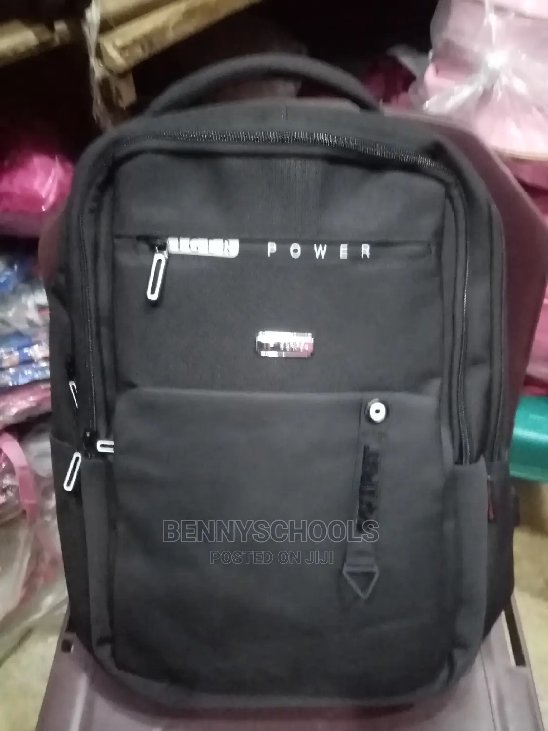 Black Tigger Power Backpack, Knapsack and Laptop Bag Witusb