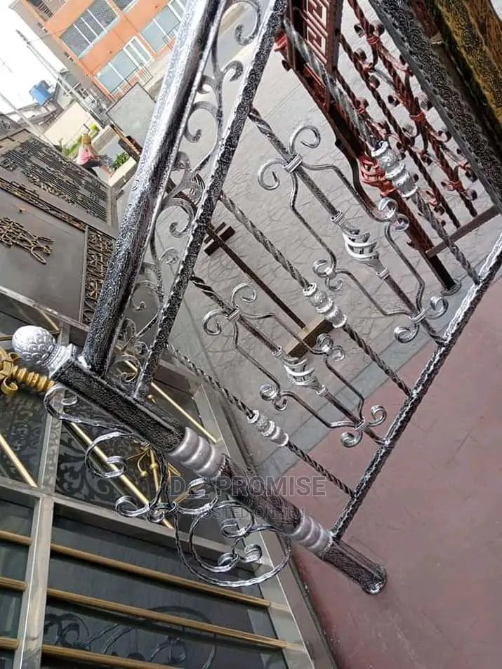 Wrought Iron Handrailings for Balcony