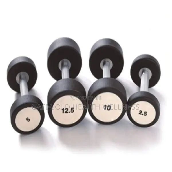 Rubber Dumbbell 2.5kg (Pair) MDK-10118-2.5