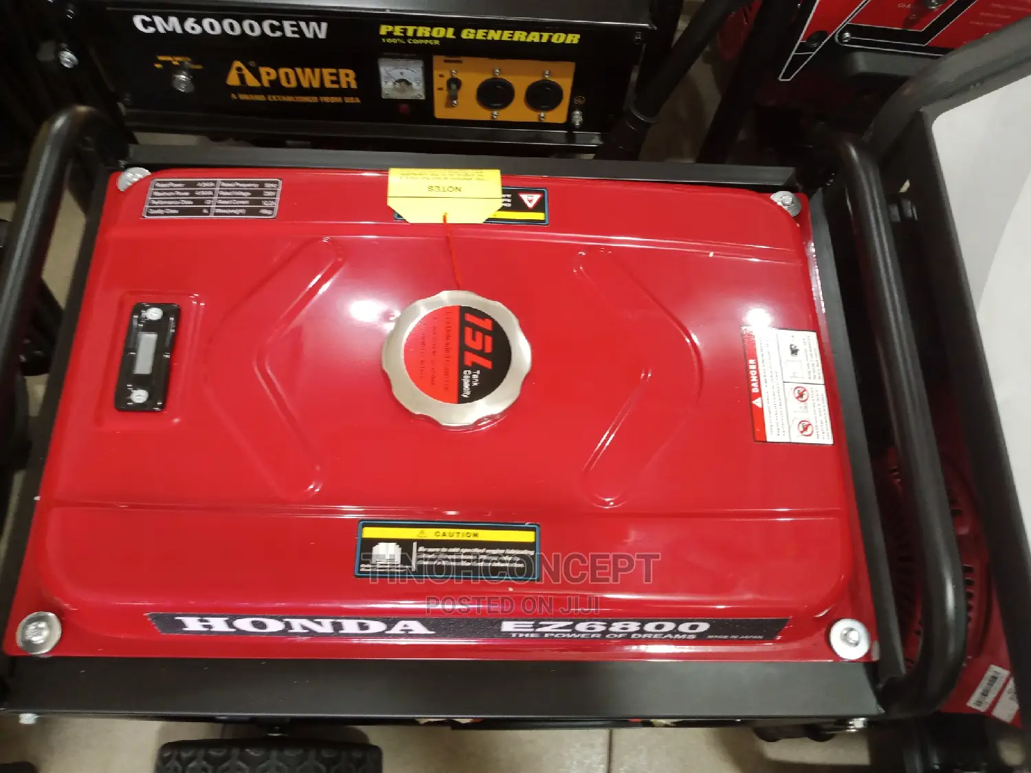 Honda Generator EZ6800 4KVA Automatic