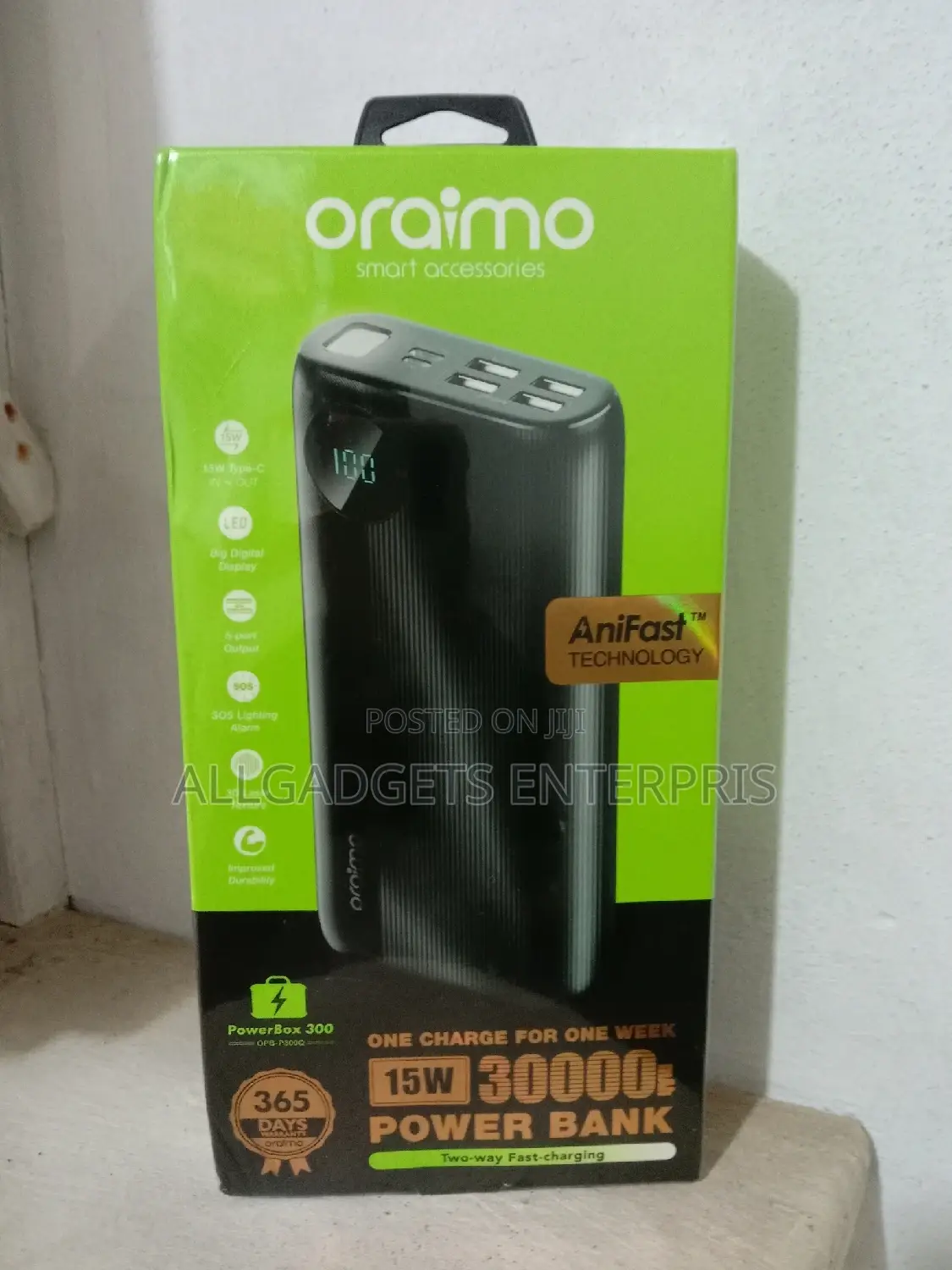 30000mah Oraimo Power Bank