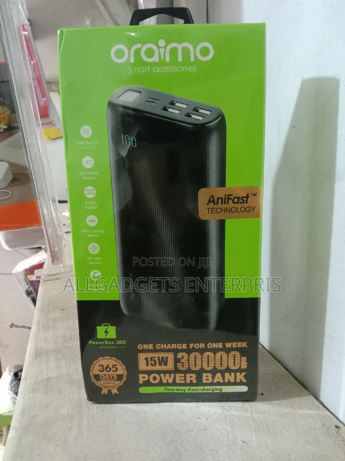 30000mah Oraimo Power Bank
