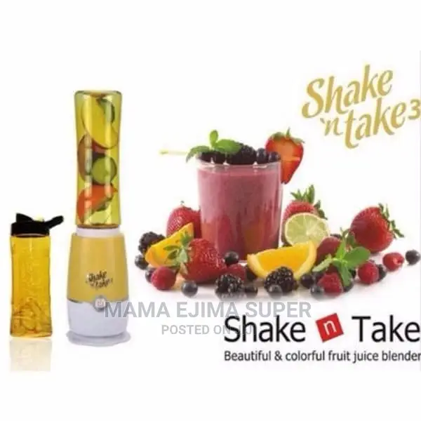 Shake 'N' Take Smoothie Blender With Double Bottle