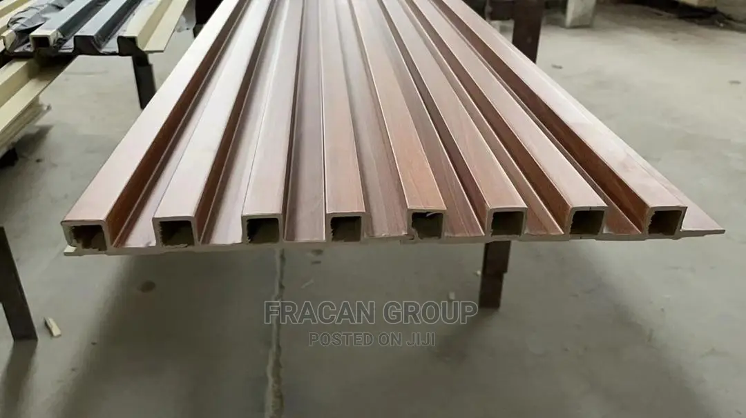 Flutted WPC Panel in Abuja. Fracan Interiors Abuja