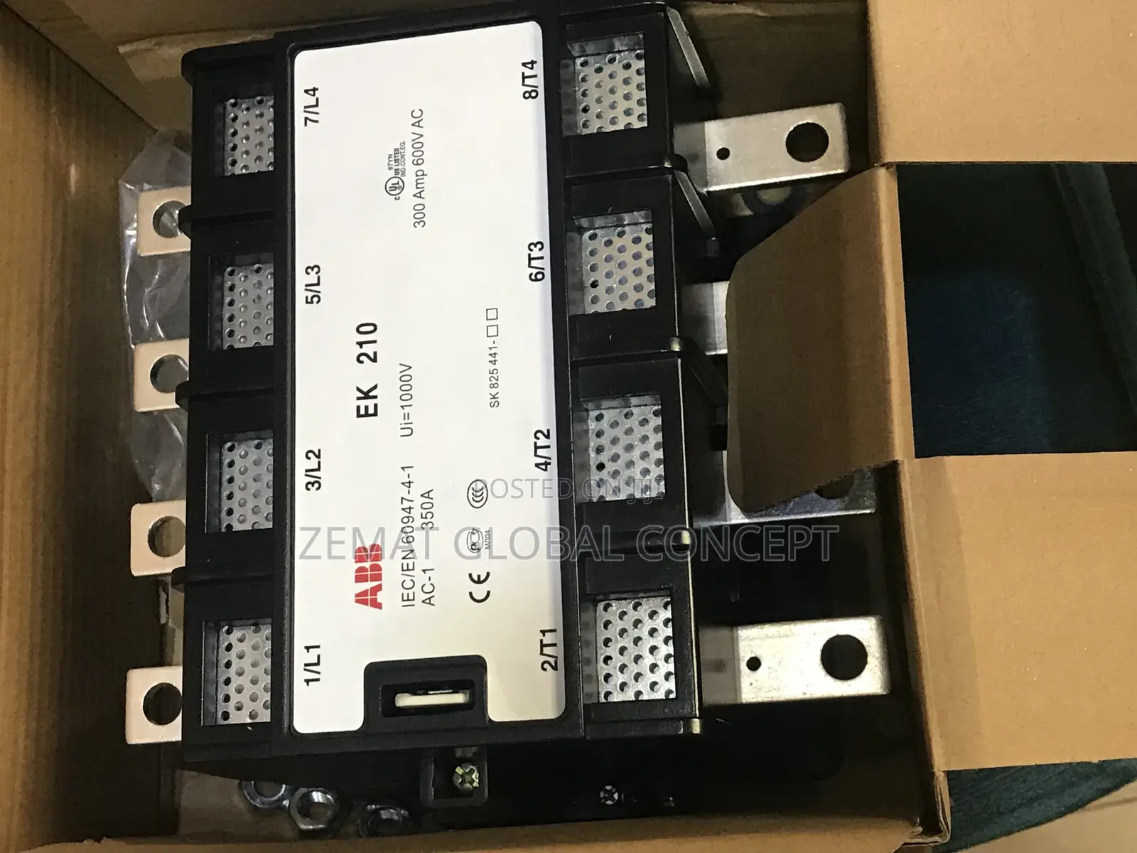 Abb Ek210 Contactor 240vac 4pole