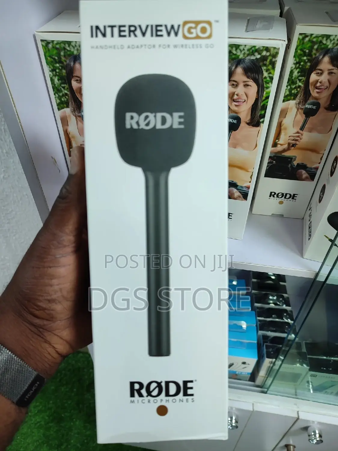 Rode Interview Go Handheld Microphone Adapter Forwireless