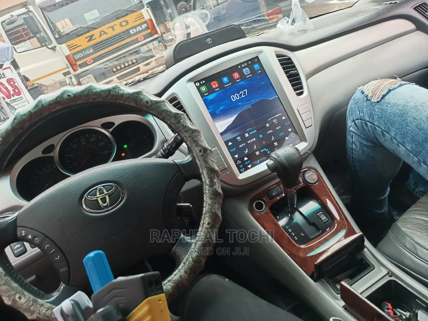 Toyota Highlander 2002 to 2007 Android