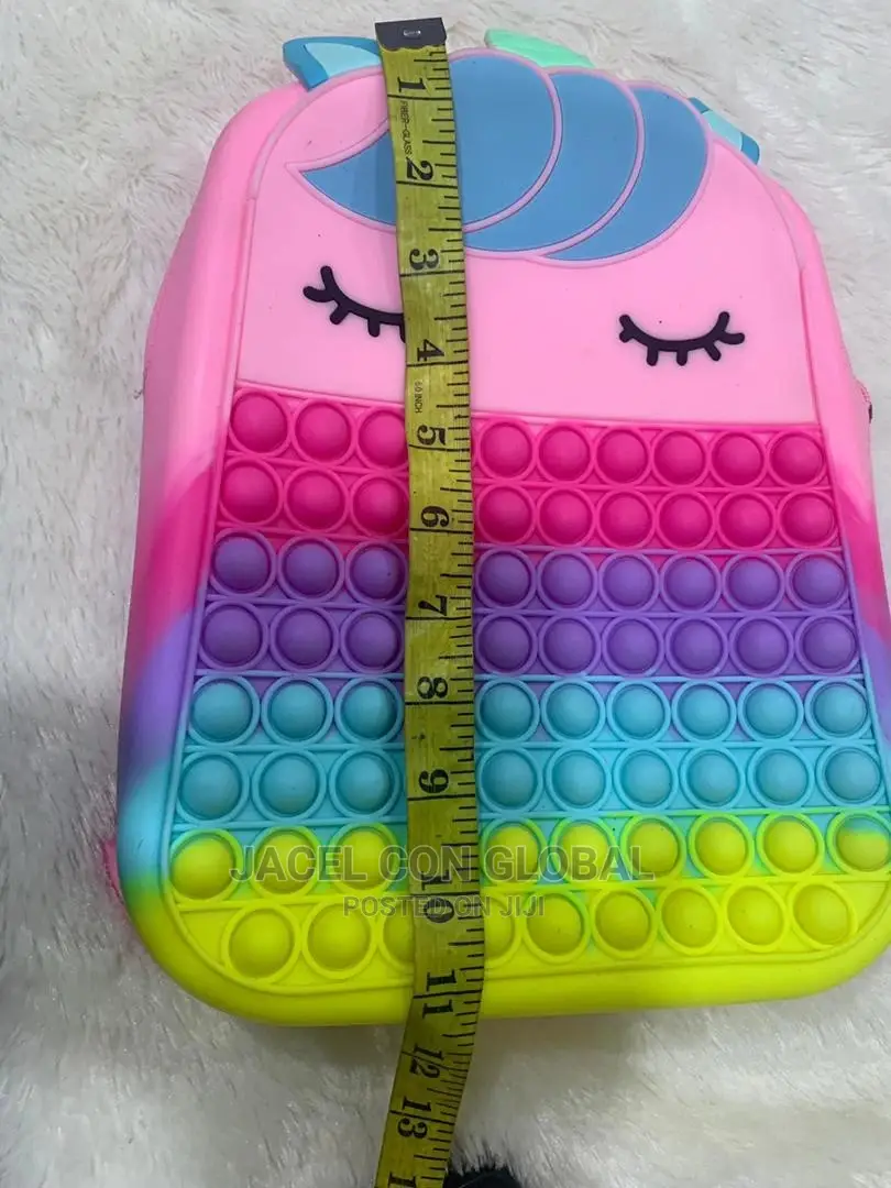 Pop It Toddler School Bag ( Size Is 10 Inches)
