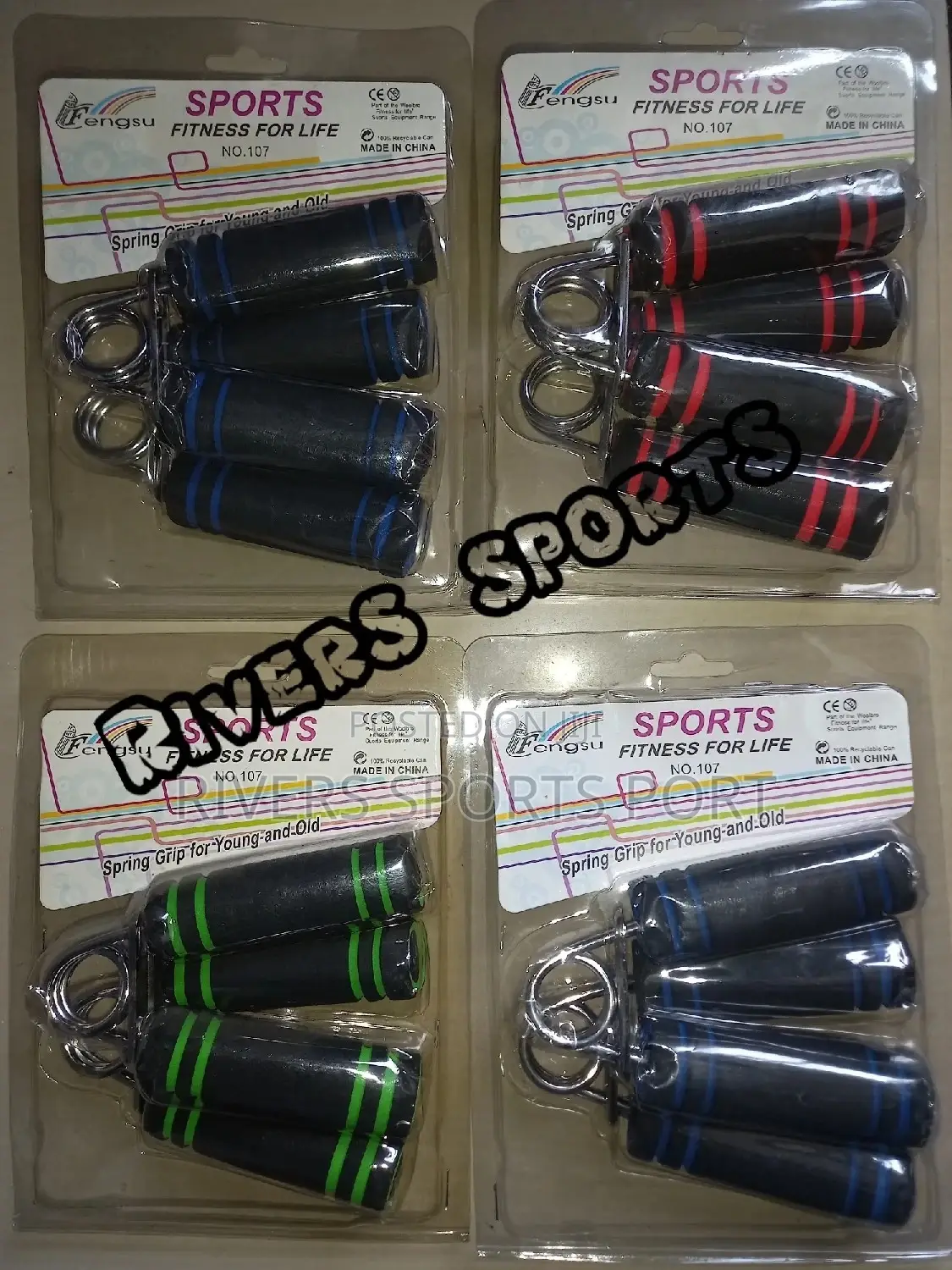 Fengsu Fitness Hand Grip Spring Grip With Soft Foam Handles