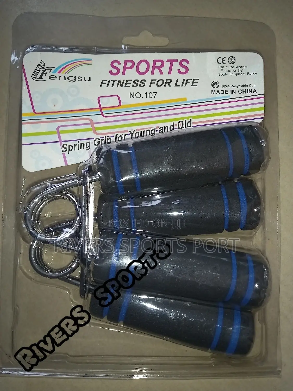 Fengsu Fitness Hand Grip Spring Grip With Soft Foam Handles