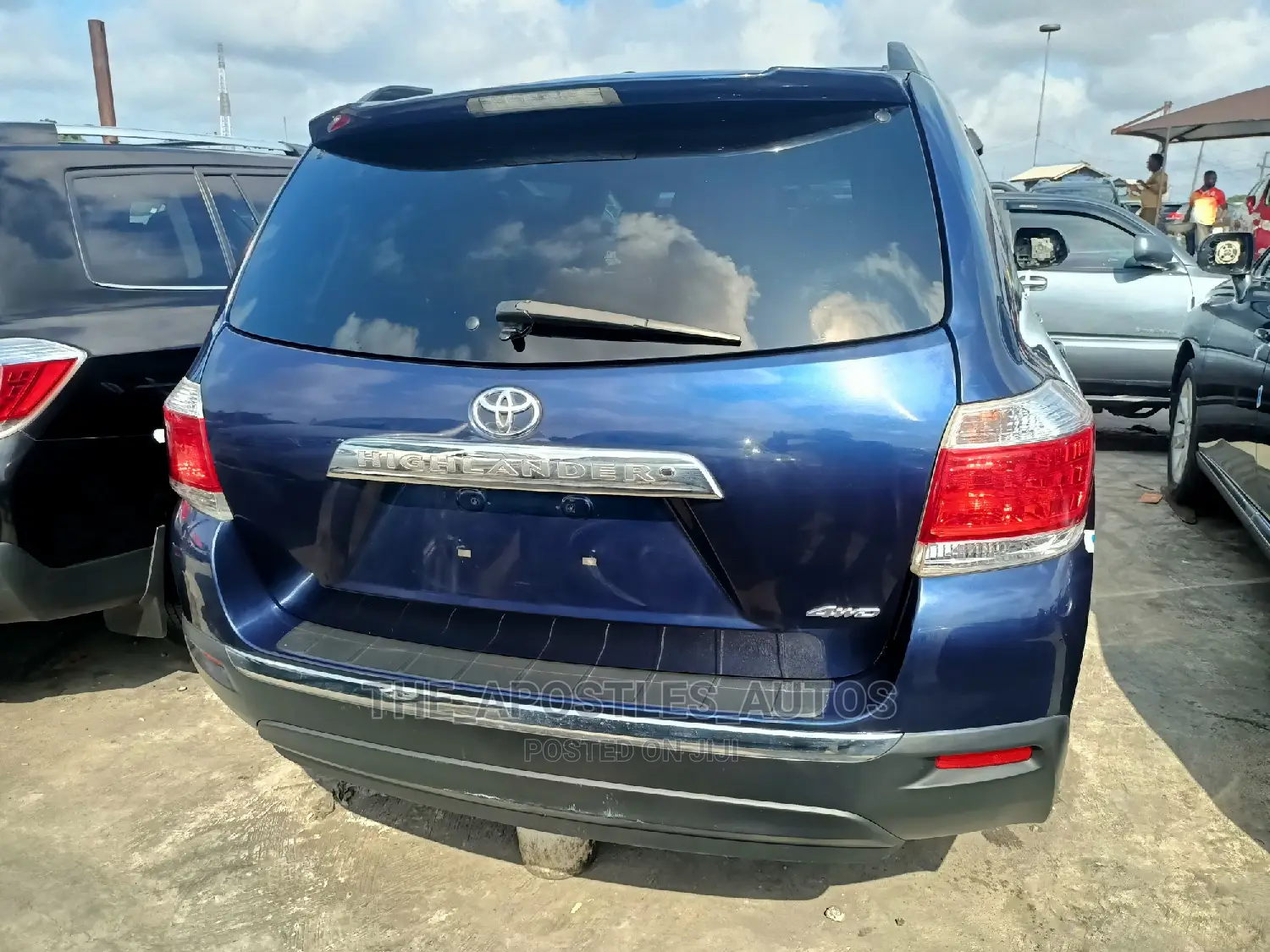 Toyota Highlander Limited 2012 Blue