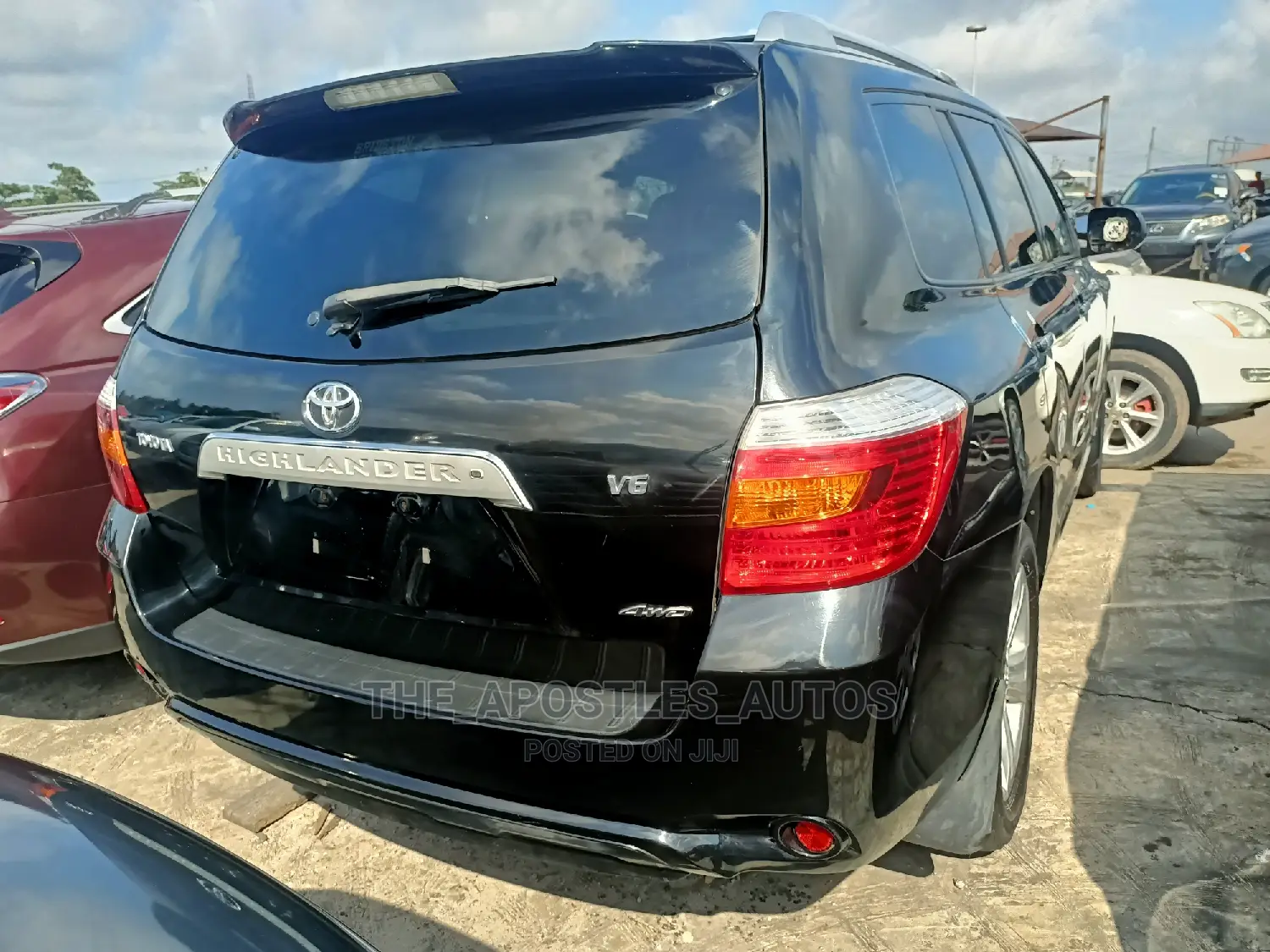 Toyota Highlander Limited 4x4 2008 Black
