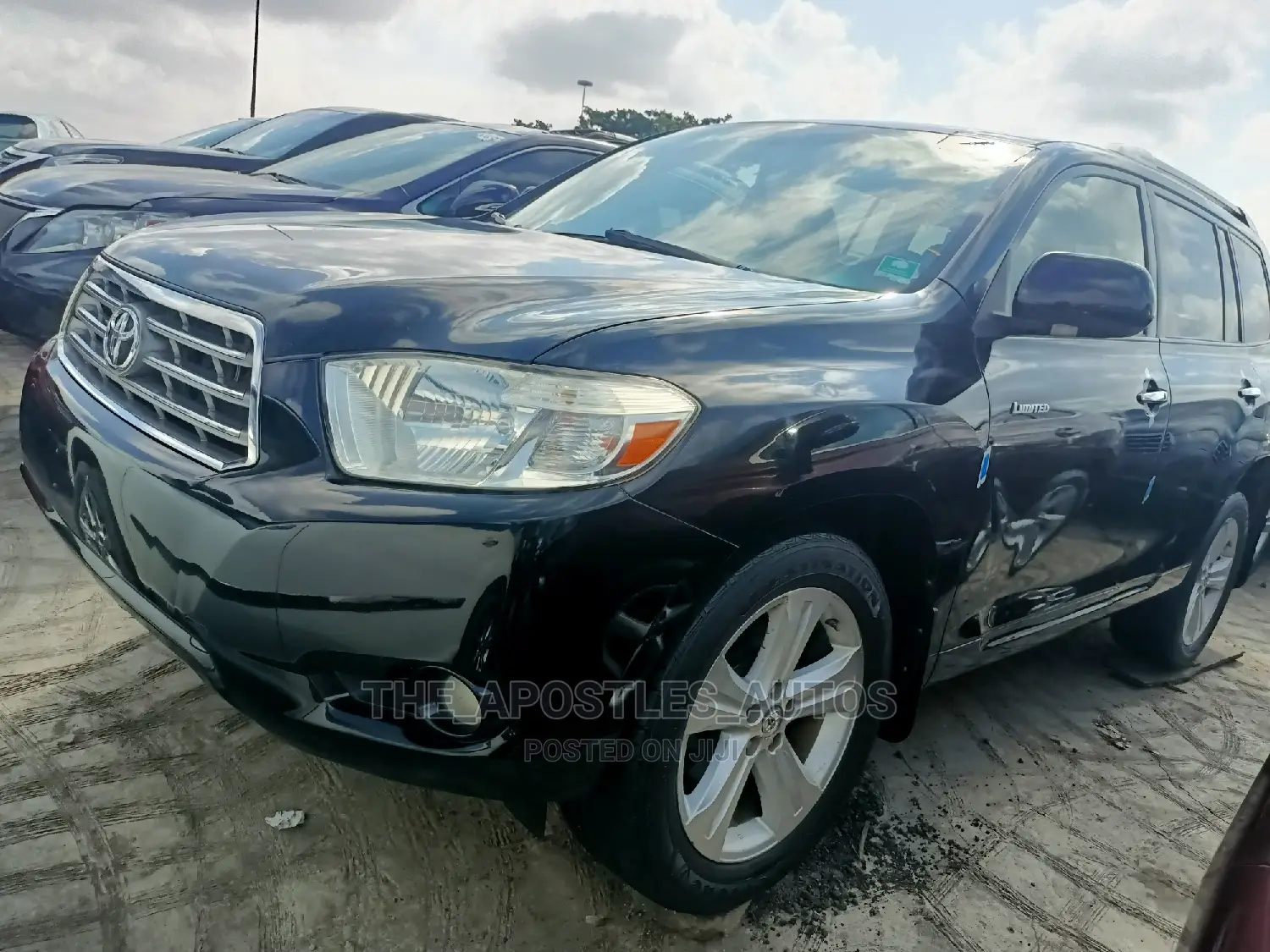 Toyota Highlander Limited 4x4 2008 Black
