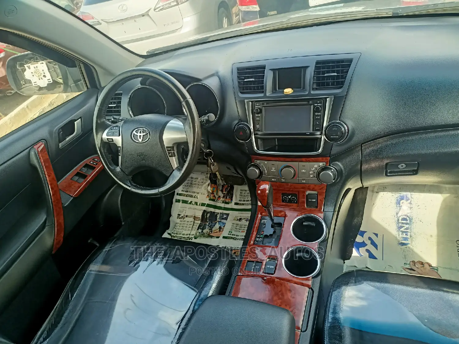 Toyota Highlander Limited 3.5l 4WD 2013 Silver