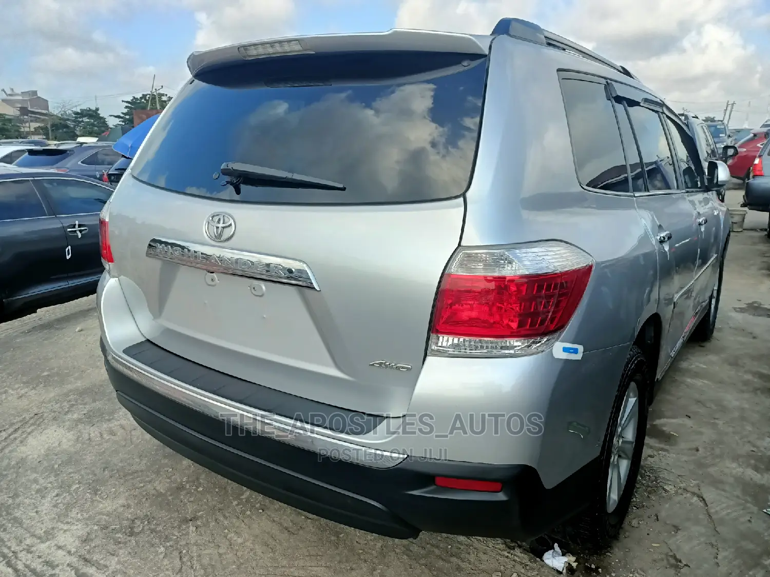 Toyota Highlander Limited 3.5l 4WD 2013 Silver