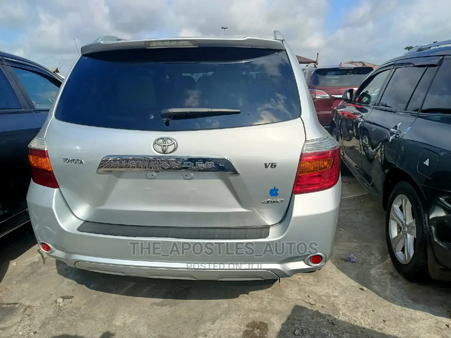Toyota Highlander Limited 4x4 2009 Silver