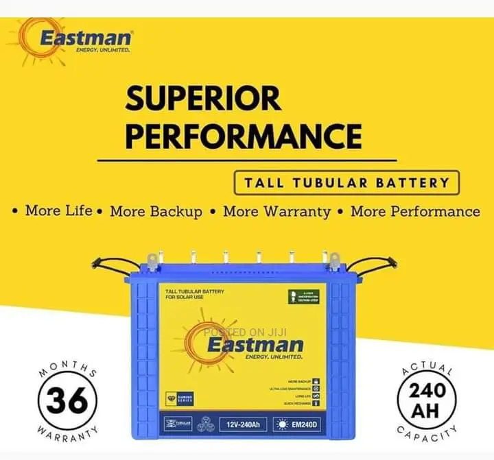 220ah Eastman Tubular Inverter Battery
