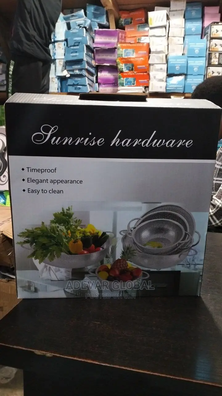 6 Pieces Sets Stainless Sieve